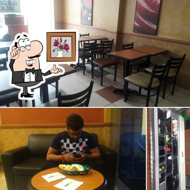 The interior of Subway Bossa Ram Park