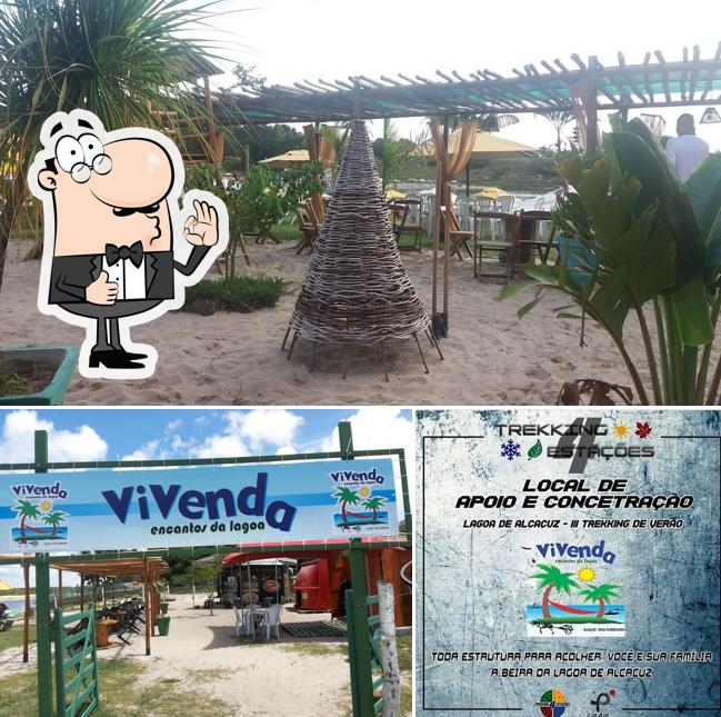 Look at the image of Vivenda Encantos da Lagoa - Restaurante