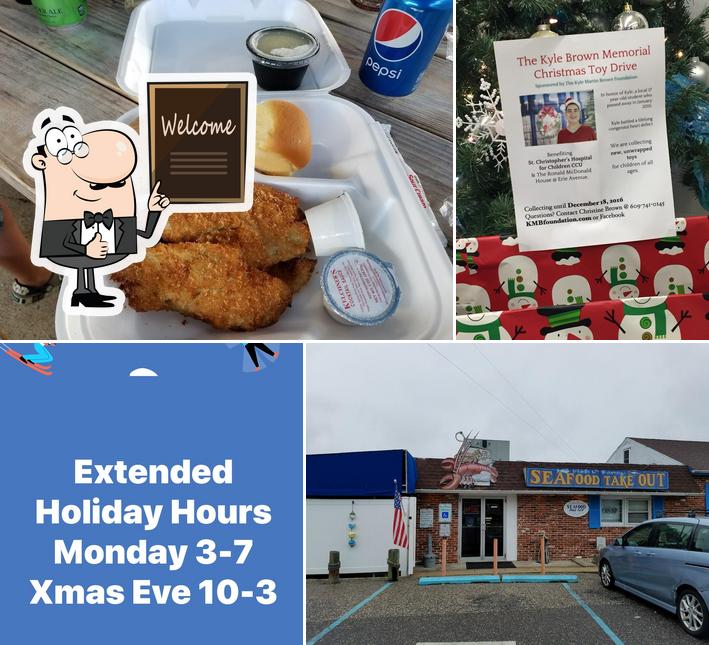 Fish & Fancy Seafood Take Out in Villas Restaurant menu and reviews