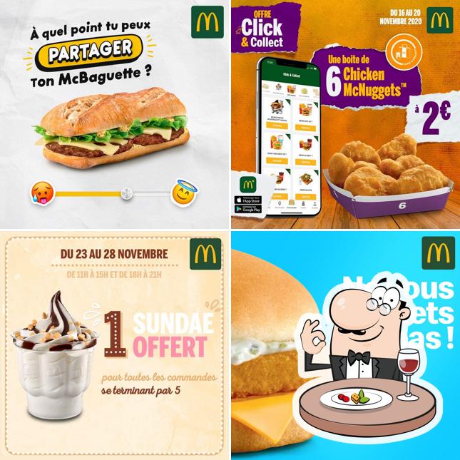 Nourriture à McDonald's