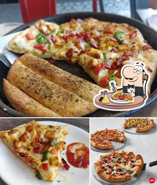 Pick different kinds of pizza