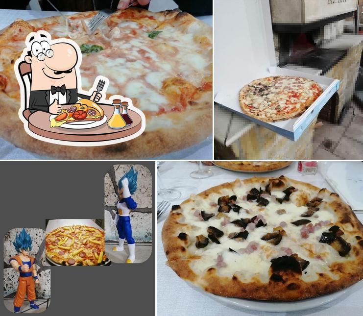 Scegli tra le molte varianti di pizza