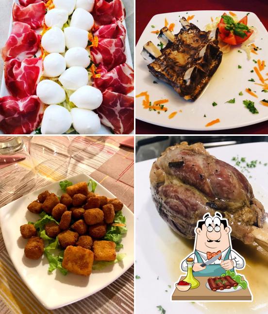 Alla L'ua Trattoria serve piatti di carne