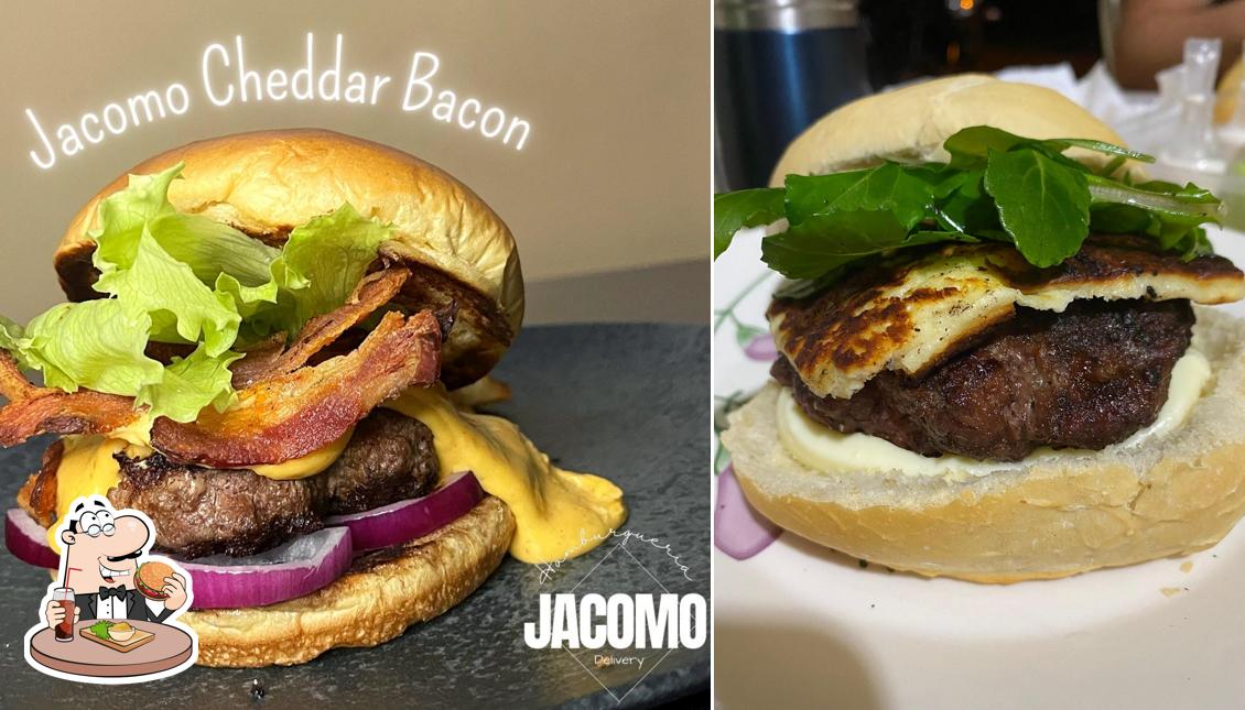 Jacomo Burguer - hambúrguer grelhado, artesanal, lanches, porções e drinks oferece uma seleção de opções para os amantes dos hambúrgueres
