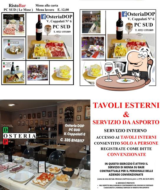 Cibo al Osteria DOP