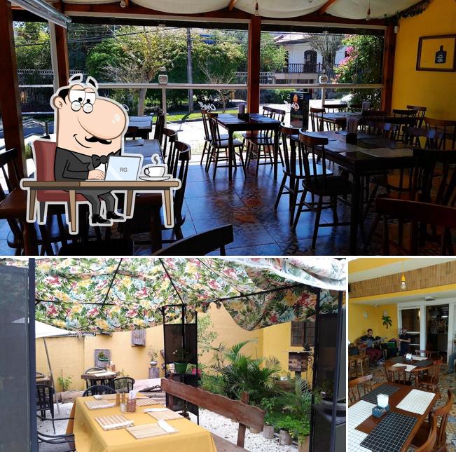 O interior do Tekoa by Easy Cheff Restaurante