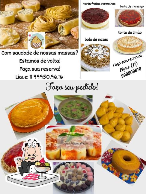 Lene Massas & Cia serve uma variedade de pratos doces