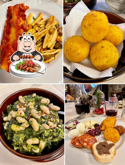 Platti al Trattoria a Picocca