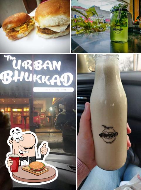 Hamburger at The Urban Bhukkad