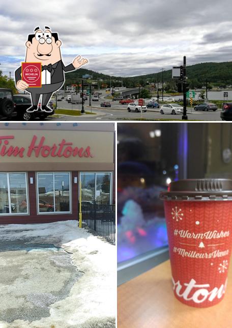 Aquí tienes una foto de Tim Hortons