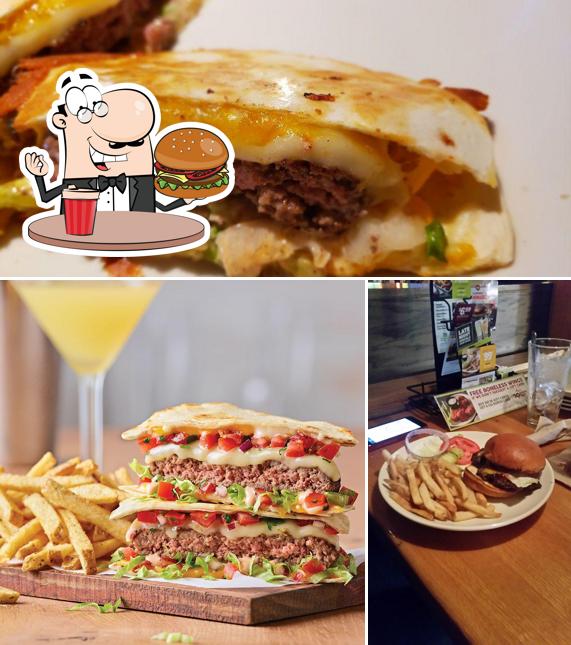 Try out a burger at Applebee's Grill + Bar