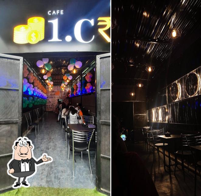 The interior of Cafe 1CR