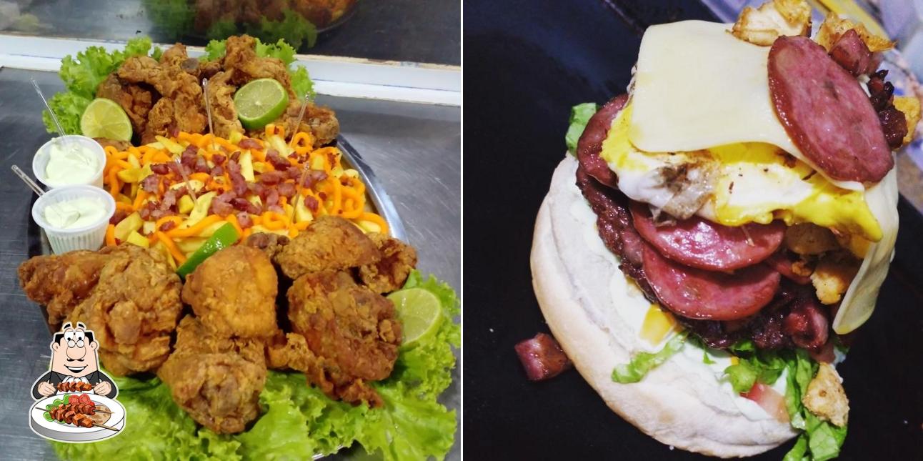 Comida em Petékas lanches e porções