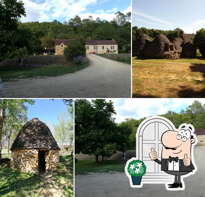 Jetez un coup d’œil à quoi ressemble Ferme Auberge Michel Lacombe Bénivet Saint André d'Allas à l'extérieur