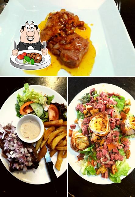 Choisissez des plats à base de viande à L'Antre Mets
