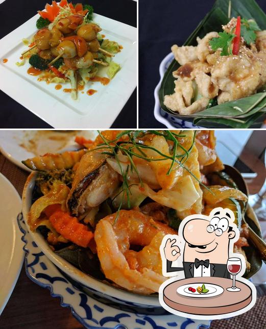 Еда в "Thai Passion Fine Cuisine"