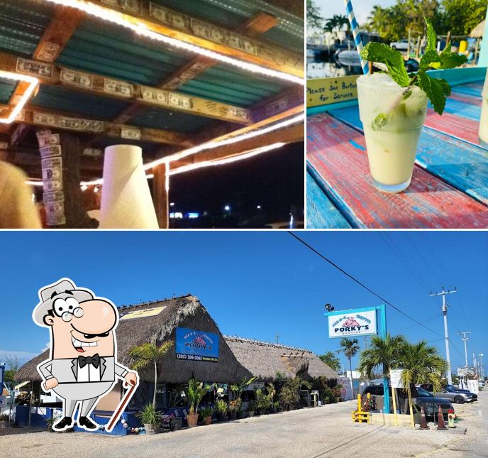 Porky's Bayside Restaurant and Marina, 1410 Overseas Hwy MM47.5, 1400