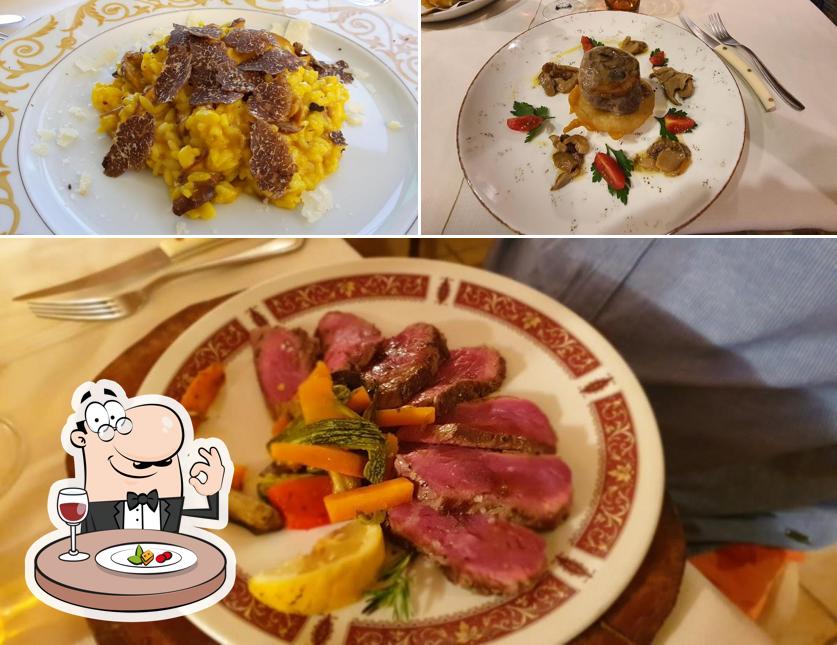 Platti al L'Osteria del Pinzagrilli e B e B Il sogno del Pinzagrilli