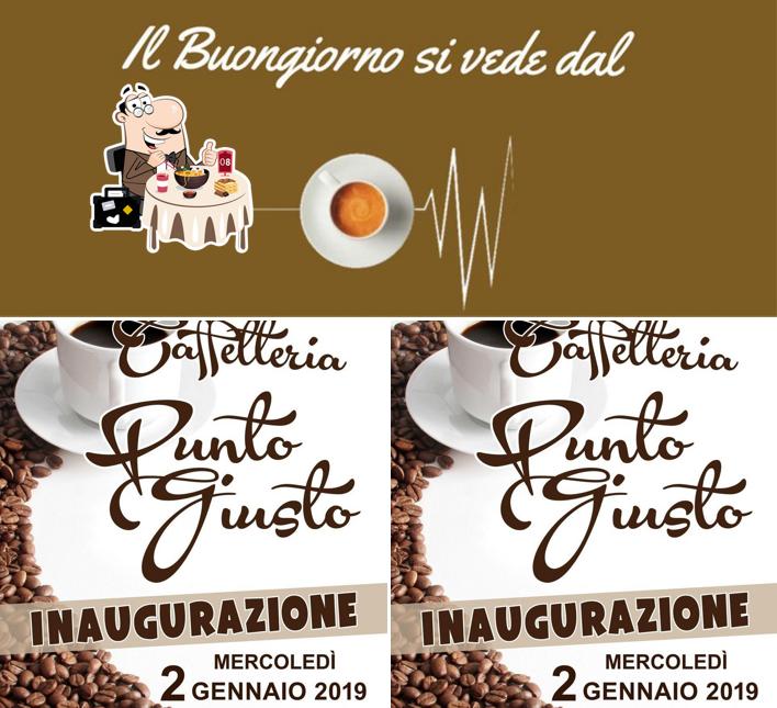 Questa è la immagine che presenta la cibo e esterno di PUNTO GIUSTO S.R.L