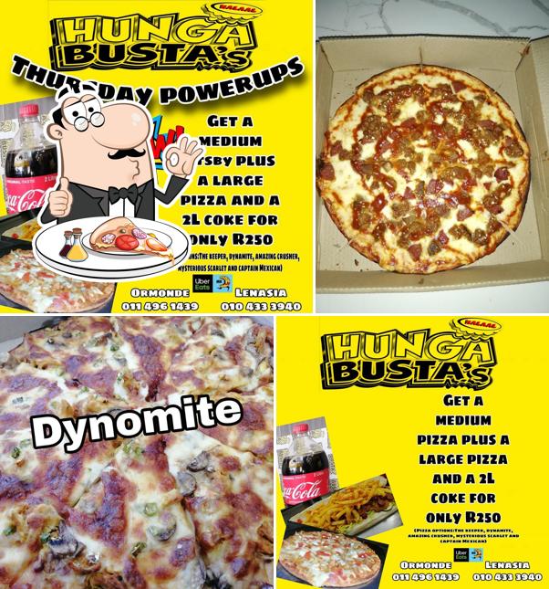 Prenez des pizzas à HUNGA BUSTAS LENASIA