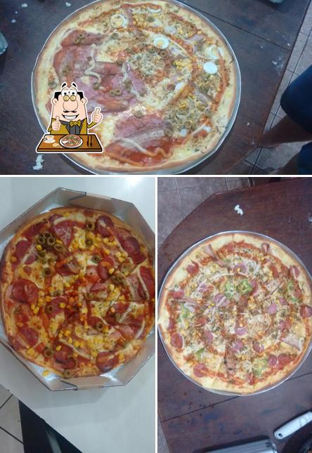 Experimente pizza no Lucy Lanches