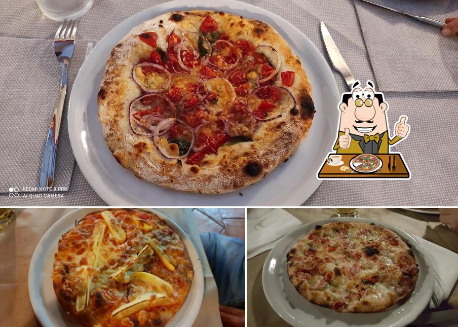 Choisissez des pizzas à Ristorante pizzeria La Buria