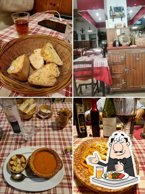 Cibo al Trattoria il Saraceno