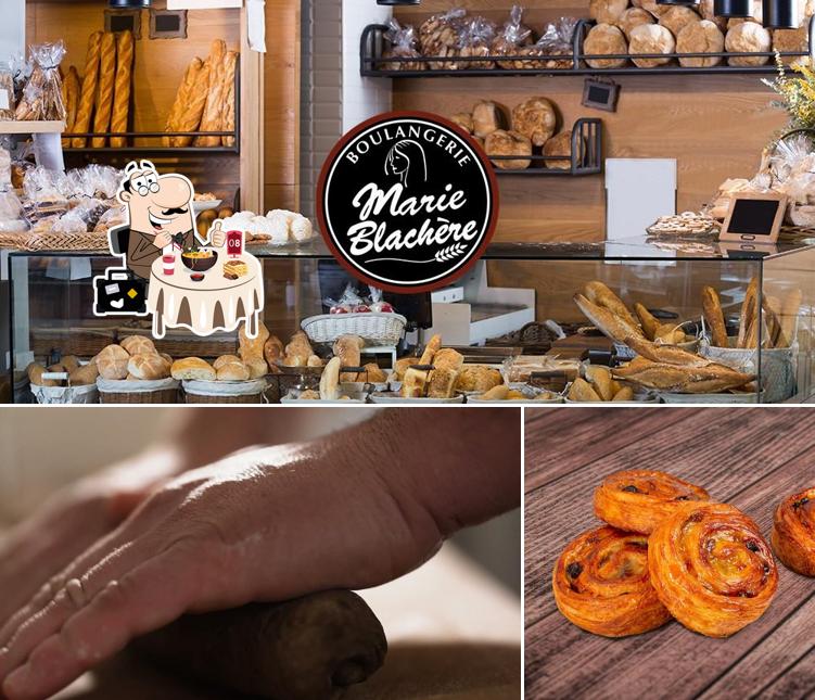 Marie Blachère Boulangerie Sandwicherie Tarterie se distingue par sa nourriture et intérieur