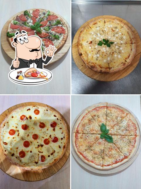 Try out pizza at Pizzeria Oliva