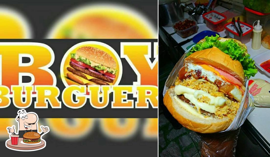Os hambúrgueres do Boy Burguer irão satisfazer uma variedade de gostos