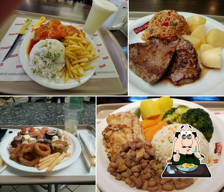 Comida em SuperGrill Express