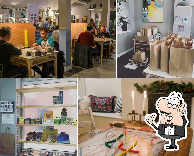 The Treehouse Board Game Café in Sheffield Restaurant menu and reviews
