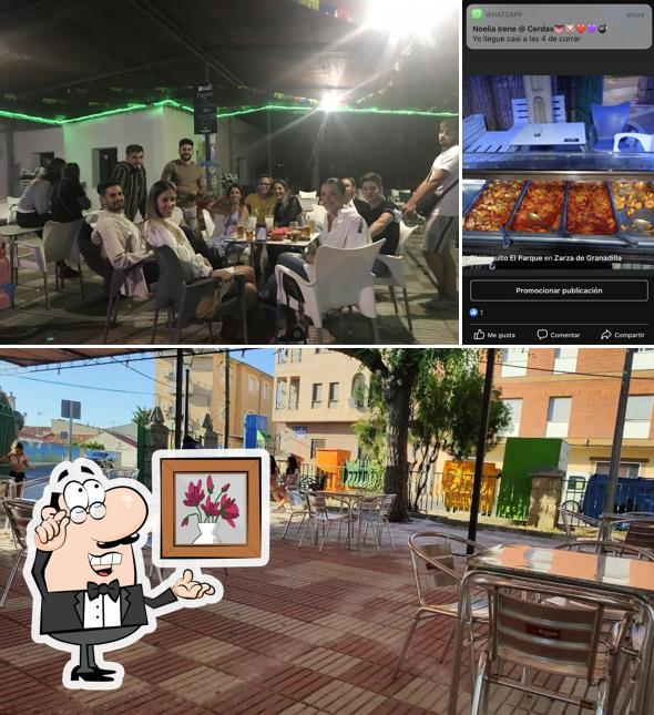 Pub y bar Chiringuito El Parque, Zarza de Granadilla Opiniones del