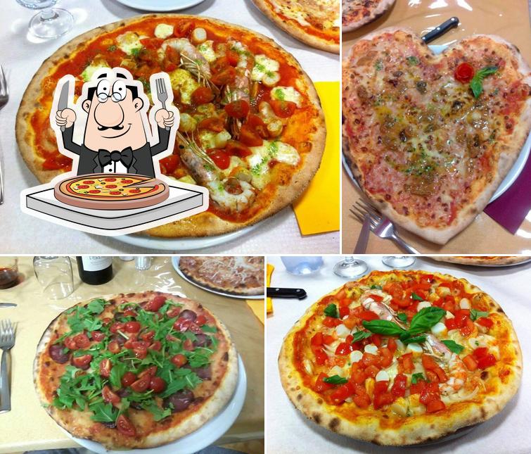 Prenditi tra le molte varianti di pizza