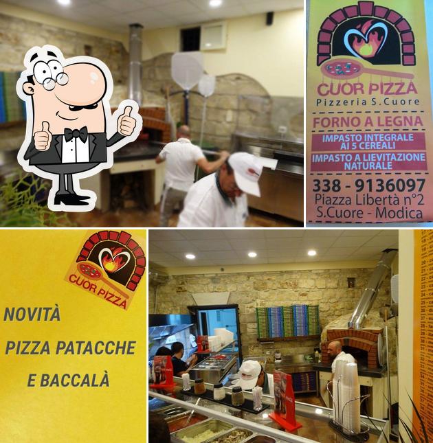 Here's a picture of Pizzeria Cuor Pizza
