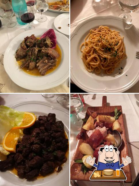 Platti al trattoria Caragol