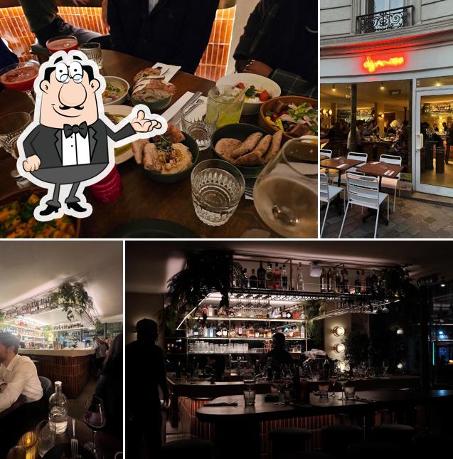 L'intérieur de Django - Restaurant Pigalle