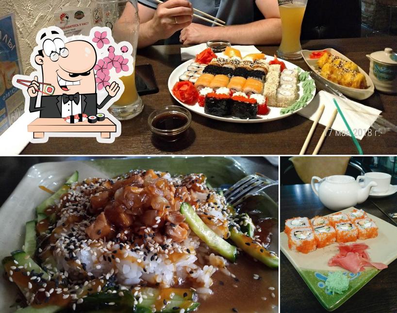 In'-Yan, Sushi-Bar te ofrece rollitos de sushi