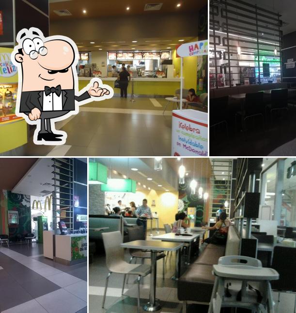 El interior de McDonald's Florida