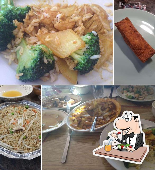 Comida en Mr. Wok Chinese Restaurant