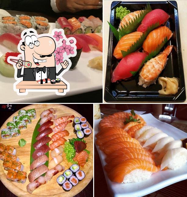 Commandez de nombreuses options de sushi