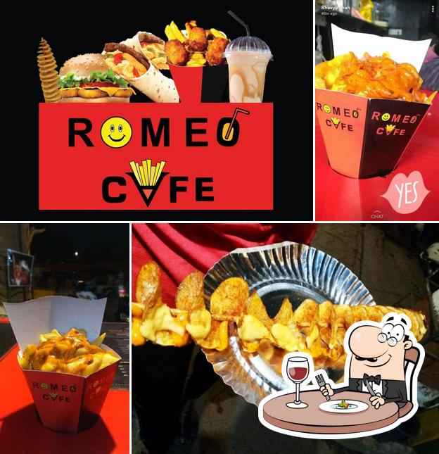 Food at Romeo Cafe