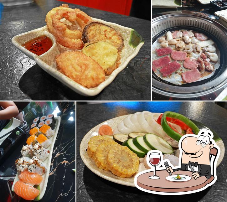 Блюда в "Sakura BBQ & Sushi Restaurant Lörrach"
