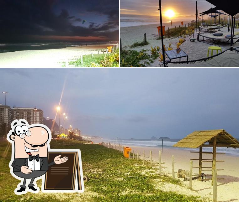 O exterior do Clássico Beach Club - DownWind