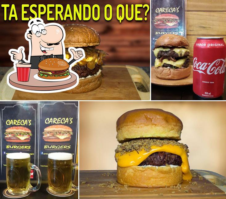 Os hambúrgueres do Careca's Burgers irão satisfazer diferentes gostos