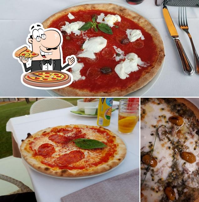 Scegli tra le molte varianti di pizza