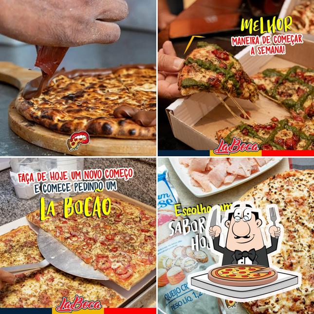 Consiga diferentes variedades de pizza