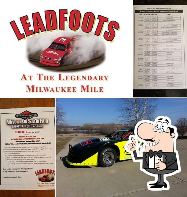 Look at this image of Leadfoots Race Bar and Grill