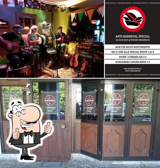 Взгляните на фото паба и бара "THE RED SHAMROCK - Irish Pub - Osnabrück"