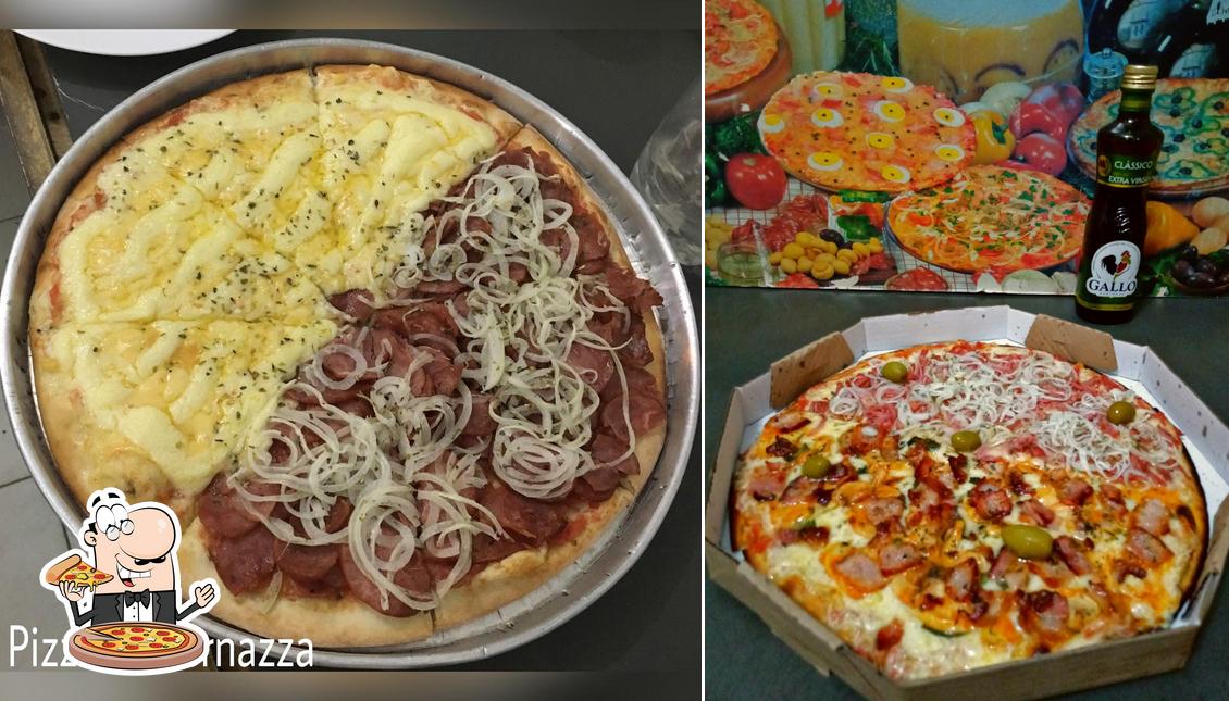 Experimente pizza no Pizzaria Vernazza